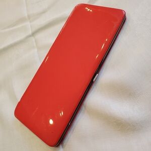 Sleek Red Jewelry Organizer Case